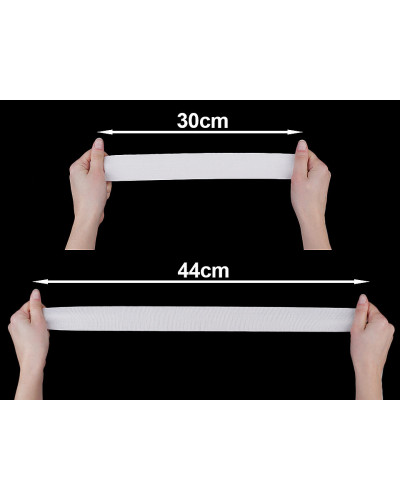 Guma hladká šírka 40mm tkaná | Mimib