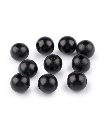 Drevené koráliky Ø16 mm - 10 ks | Mimib