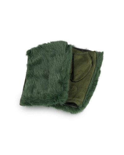 Dámske rukavice bezprsté s kožušinou - 1 pár | Mimib