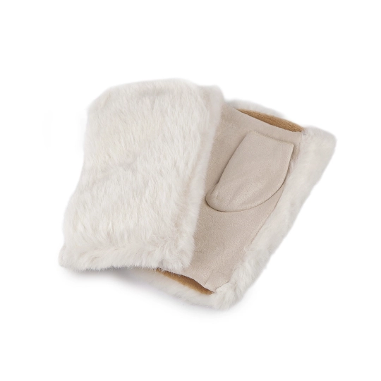 Dámske rukavice bezprsté s kožušinou - 1 pár | Mimib