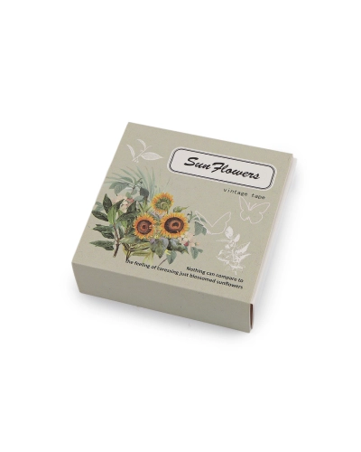 Washi ozdobná lepiaca páska vintage sada - 1 sada | Mimib