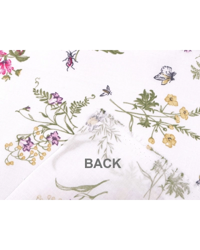 Bavlnená látka / plátno poľné kvety - 1 m | Mimib