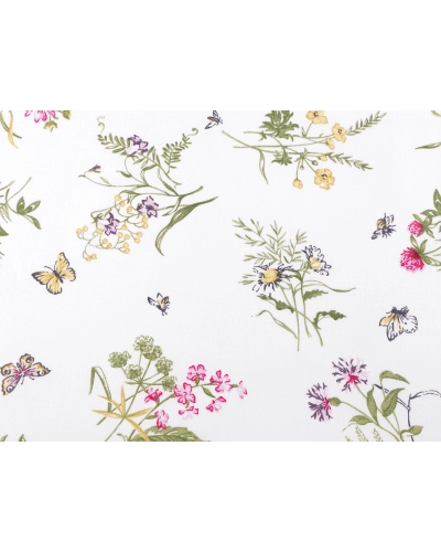 Bavlnená látka / plátno poľné kvety - 1 m | Mimib