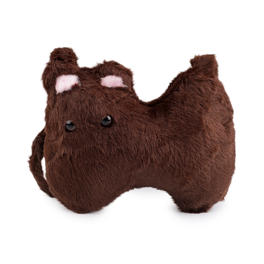 Dievčenská plyšová kabelka 26x21 cm - 1 ks | Mimib