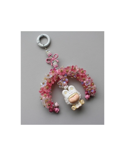 Plastové koráliky / prívesky kvet na výrobu bižutérie a príveskov Ø10 mm - 10 ks | Mimib