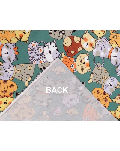 Látka PES s potlačou mačky - 1 m | Mimib