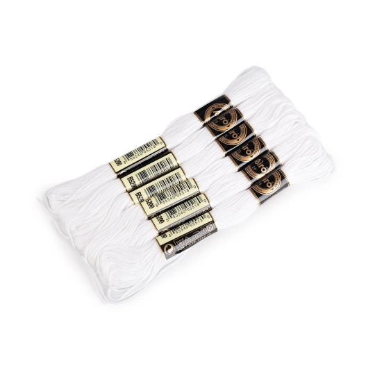 Priadza vyšívacia typ mouline AIRO sada odtieňov 6 ks/8 m - 6 ks | Mimib