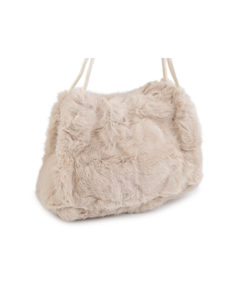 Kožušinová kabelka 28x19 cm - 1 ks | Mimib