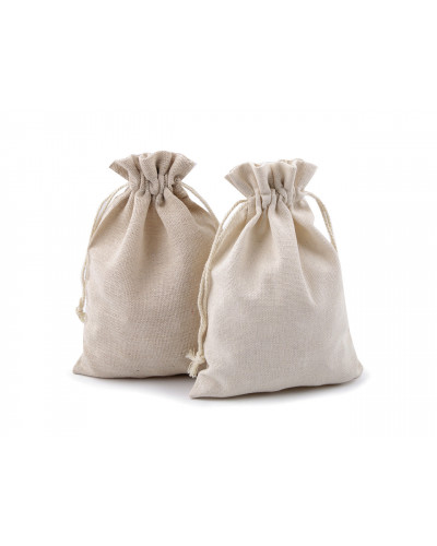 Darčekové vrecúško 13x18 cm ľanové | Mimib