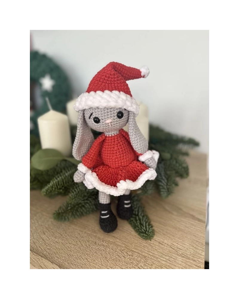 Mimib BOX, sada na háčkovanie Mikulášsky Zajko | Mimib