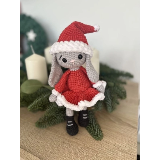 Mimib BOX, sada na háčkovanie Mikulášsky Zajko | Mimib