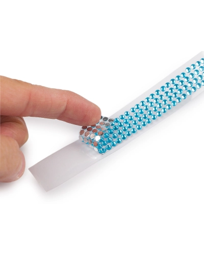 Samolepiaca borta s kamienkami šírka 12 mm - 1 ks | Mimib