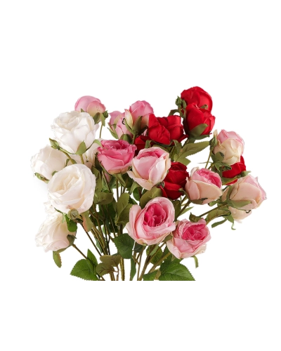 Umelá kytica ruže - 1 ks | Mimib