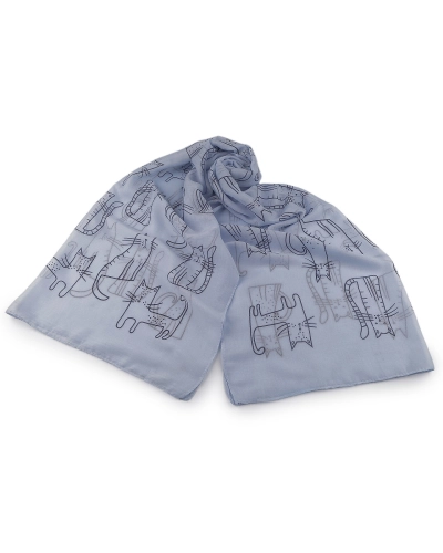 Letná šatka / šál mačky 70x180 cm - 1 ks | Mimib