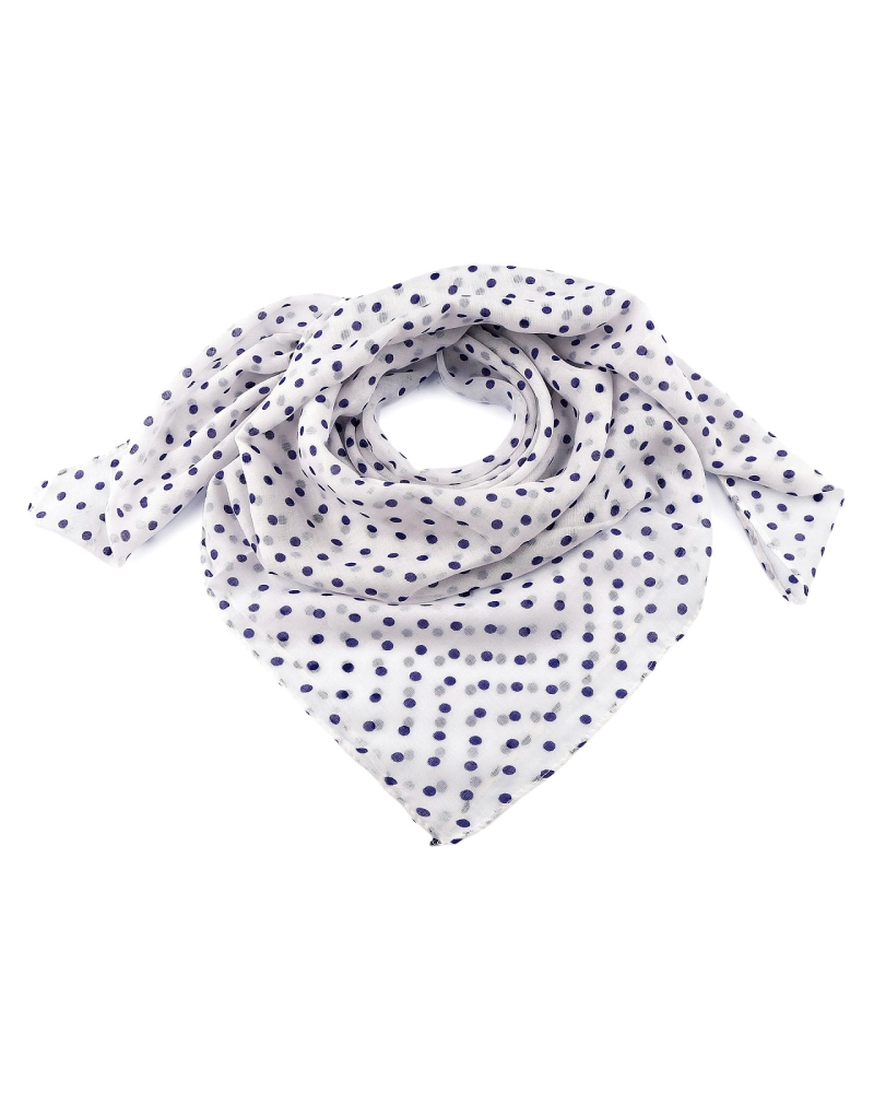 Šatka s bodkami 85x90 cm - 1 ks | Mimib