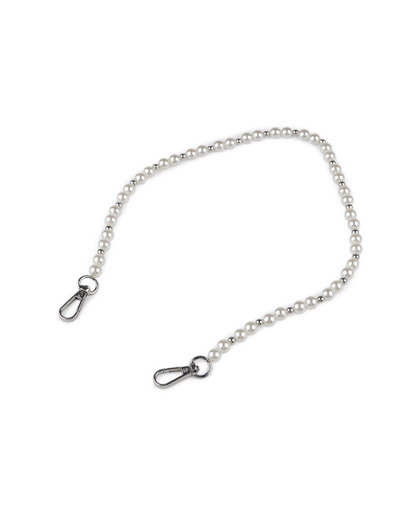 Perlová retiazka / ucho na kabelky a telefóny dĺžka 60 cm - 1 ks | Mimib