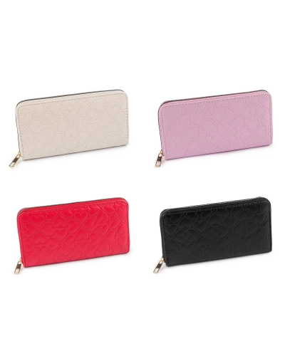 Dámska peňaženka srdce 10x19 cm - 1 ks | Mimib