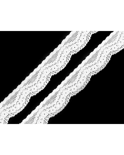 Elastická čipka šírka 25 mm - 25.2 m | Mimib