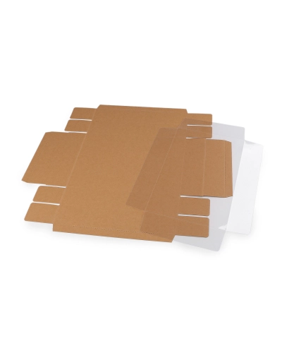 Papierová krabica s priehľadným vekom - 10 ks | Mimib