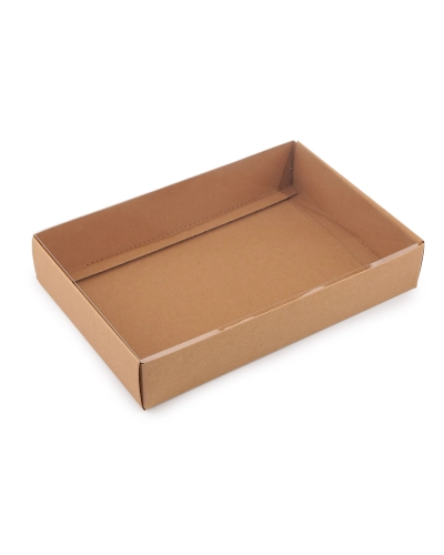 Papierová krabica s priehľadným vekom - 10 ks | Mimib