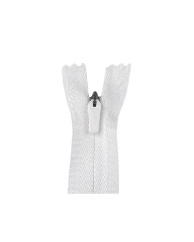 Špirálový zips skrytý No 3 dĺžka 25 cm na outdoorové odevy a doplnky, semi-autolock - 1 ks | Mimib