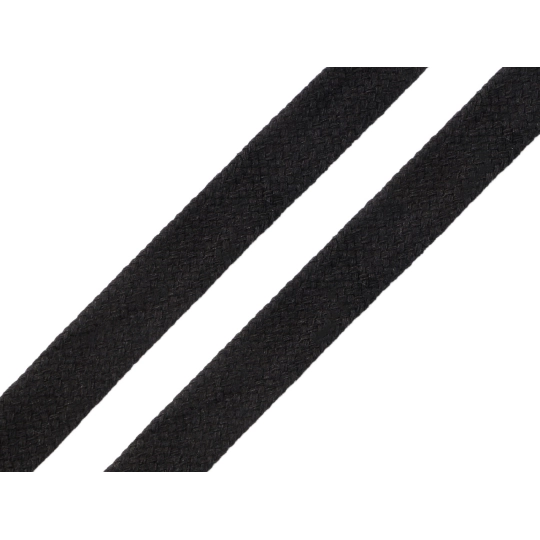 Bavlnená šnúra plochá / dutinka šírka 13 mm - 20 m | Mimib