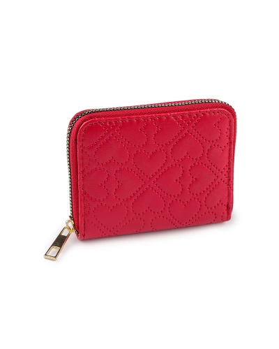 Dámska / dievčenská peňaženka srdce 9x11 cm - 1 ks | Mimib