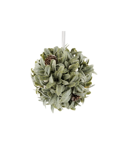 Vianočná závesná guľa imelo Ø20 cm - 1 ks | Mimib