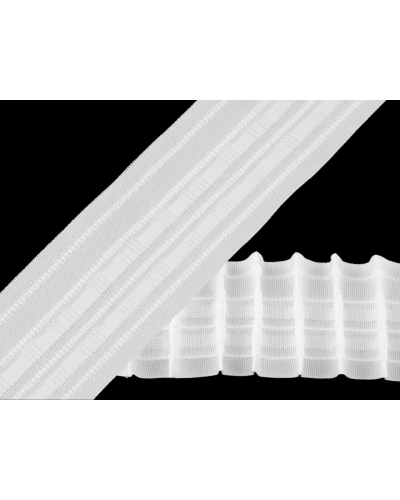 Záclonovka šírka 60 mm ceruzkové riasenie - 1 m | Mimib