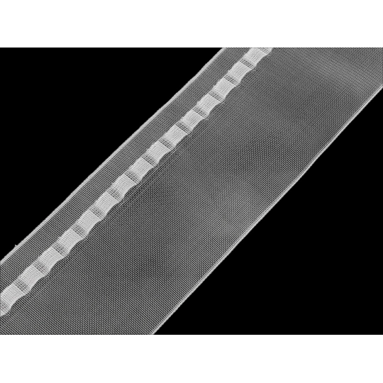 Záclonovka šírka 10 cm s pútkami - 1 m | Mimib