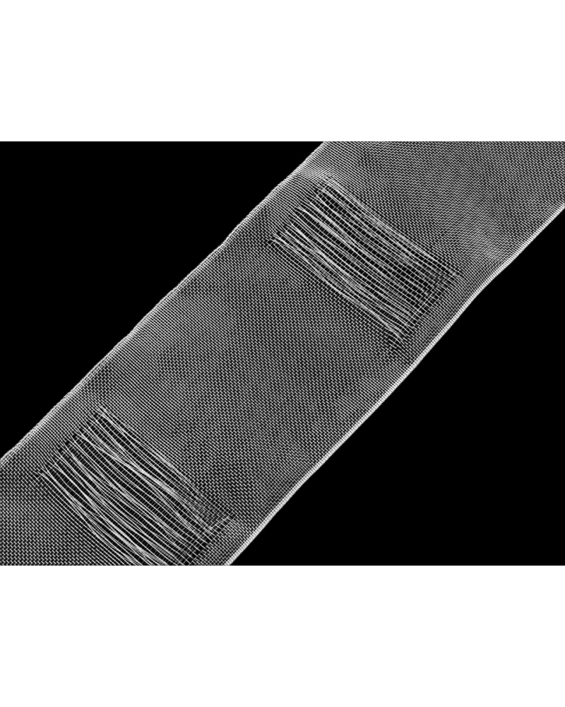 Záclonovka šírka 10 cm s pútkami na navlečenie na tyč - 50 m | Mimib