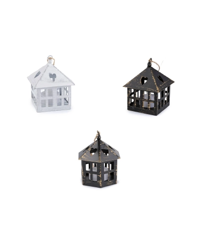 Kovový lampáš svietiaci na zavesenie - 1 ks | Mimib