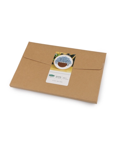 Darčeková sada na vyšívanie s predtlačeným motívom - 1 sada | Mimib