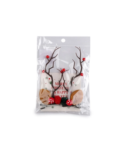 Párty sponky do vlasov vianočné - 1 pár | Mimib