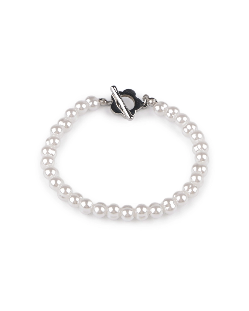 Náramok z nerezovej ocele perlový - 1 ks | Mimib