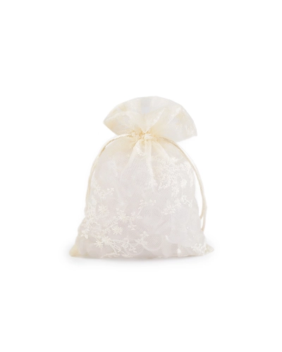 Darčekové vrecúško vyšívané 13x18 cm - 10 ks | Mimib