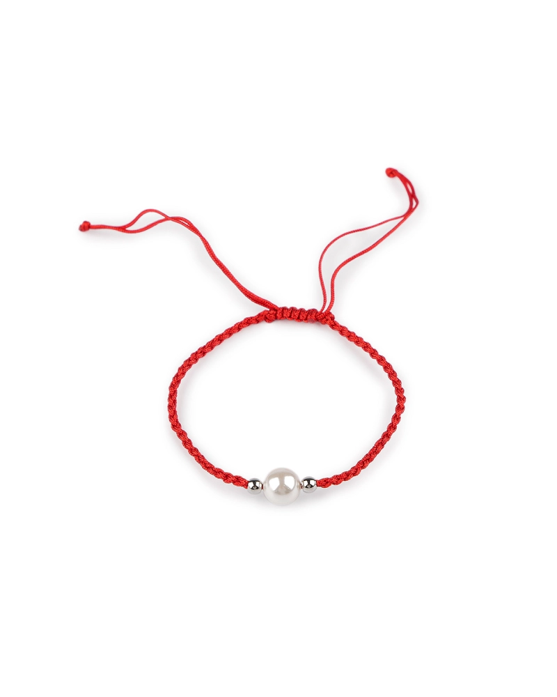 Náramok shamballa s perlou - 1 ks | Mimib