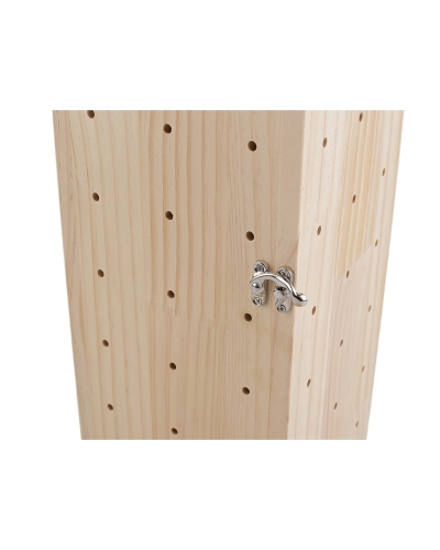 Drevený stojan na nite otočný s úložným priestorom, výška 44 cm - 1 ks | Mimib