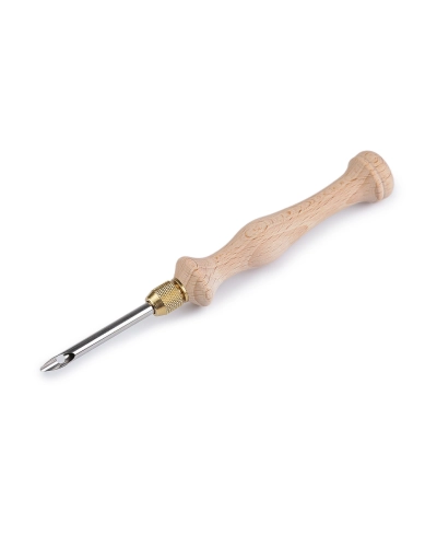 Dutá ihla skrutkovacia / vyšívacie pero AIRO Ø5 mm pre hrubšie priadze - 1 ks | Mimib