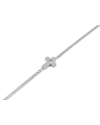 Náramok z nerezovej ocele krížik - 1 ks | Mimib