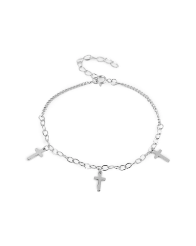 Náramok z nerezovej ocele krížik - 1 ks | Mimib