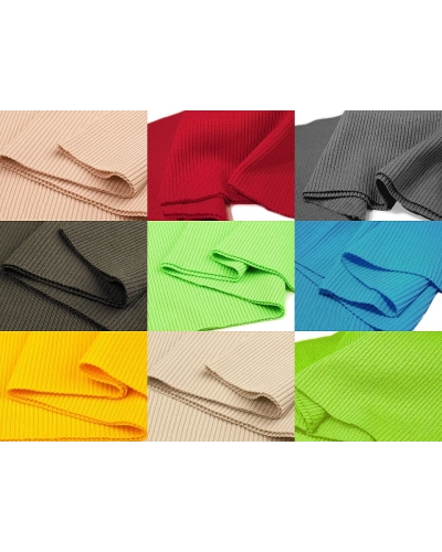 Elastický náplet rebrovaný 15x80 cm | Mimib