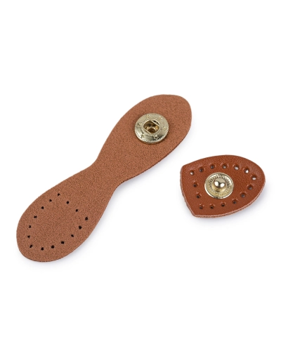 Komponent / zapínanie na výrobu tašiek / kabeliek / peňaženiek - 1 pár | Mimib