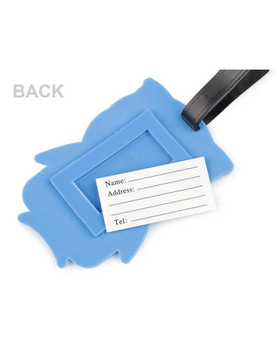 Menovka / visačka na kufor zvieratká - 1 ks | Mimib