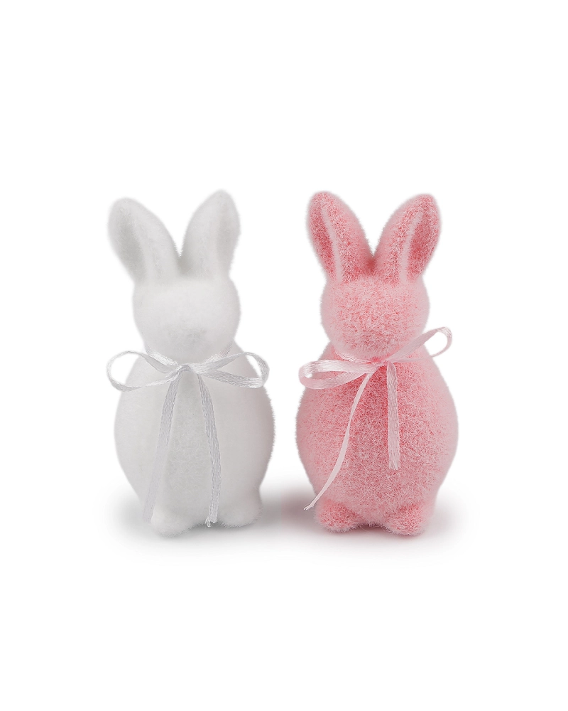 Polystyrénový zajačik na ďalšie tvorenie a dekorovanie - 2 ks | Mimib