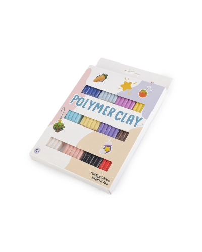 Modelovacia polymérová hmota sada 12x30 g - 1 sada | Mimib