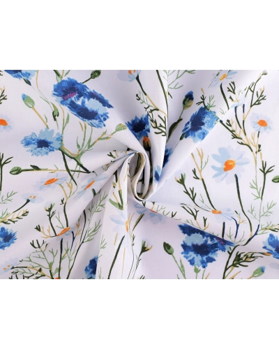 Bavlnená látka / plátno kvety - 1 m | Mimib