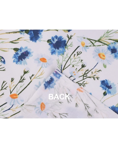 Bavlnená látka / plátno kvety - 1 m | Mimib