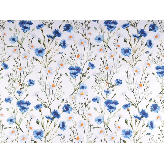 Bavlnená látka / plátno kvety - 1 m | Mimib