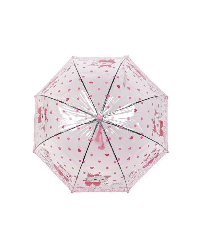 Detský priehľadný vystreľovací dáždnik mačka - 1 ks | Mimib